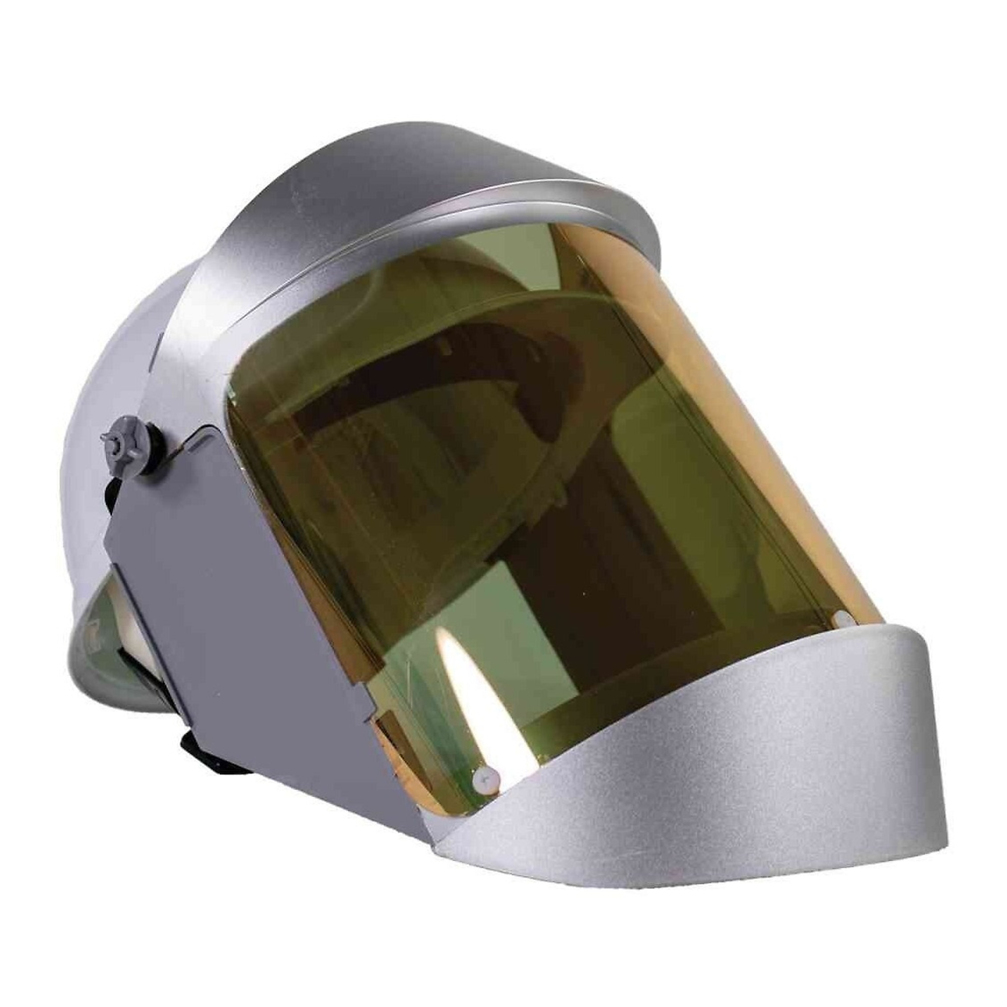 OBERON™ - Face Shield & Hard Cap - Heat Reflective - Window: Clear Gold Anti-Fog - With Lower Crown and Shield Extender - Model # 2125AFC+500